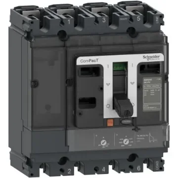 Schneider Electric, ComPacT NSX MCCB 4P 80A, Fixed Mount - C10F4TM080D1 product image