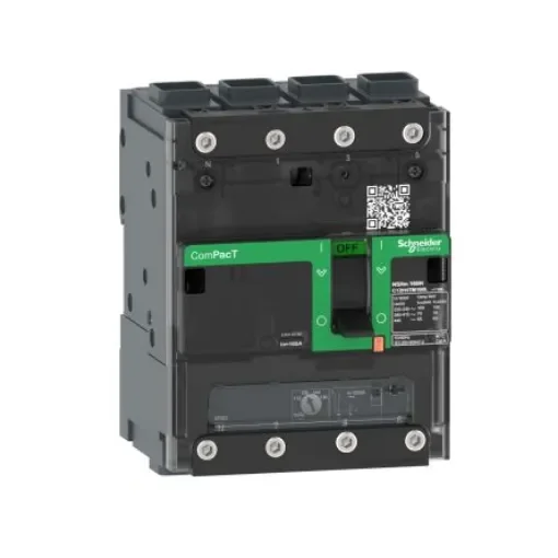 Schneider Electric, ComPacT NSX MCCB 4P 25A, Fixed Mount - C11F4TM025L product image