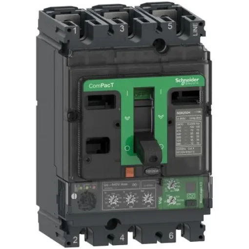 Schneider Electric, ComPacT NSX MCCB 3P 160A, Fixed Mount - C16F34V160 product image