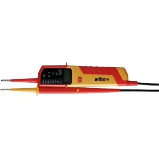 Wiha, LCD Voltage tester, 1000V ac, Continuity Check, CAT IV - 44319 product image