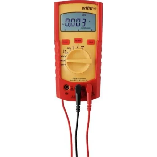 Wiha Handheld Digital Multimeter, 600V ac Max - 45218 product image