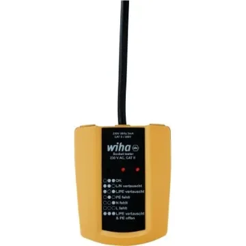 Wiha Socket Tester 16A 230V ac - 45220 product image