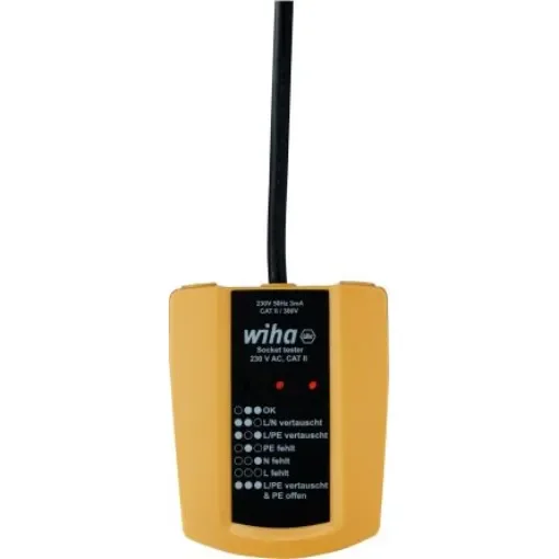 Wiha Socket Tester 16A 230V ac - 45220 product image