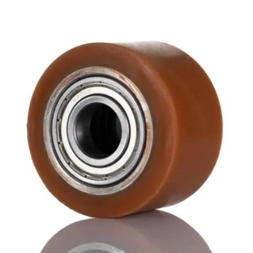 LAG Orange Polyurethane Abrasion Resistant, High Load Capacity, Laceration Resistant, Non-Marking Trolley Wheel, 500kg - 1698 CC product image