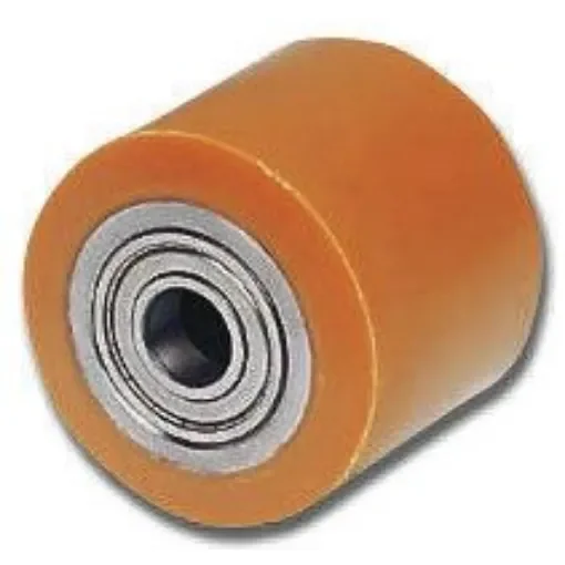LAG Orange Polyurethane Abrasion Resistant, High Load Capacity, Laceration Resistant, Non-Marking Trolley Wheel, 750kg - 1705 CC product image