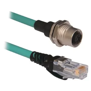 Allen Bradley, 2m Cat5e, Green M12 to RJ45, Unshielded Twisted Pair (UTP), Terminated - 1585D-D4TBJM-2 product image