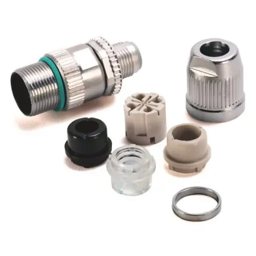 Allen Bradley Male Ethernet Connector, Cat5e 4 Port - 1585D-M4DC-SH product image