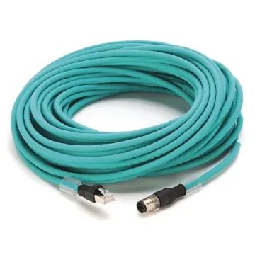 Allen Bradley, 20m Cat5e, Green M12 to RJ45, Unshielded Twisted Pair (UTP), Terminated - 1585D-M4TBJM-20 product image