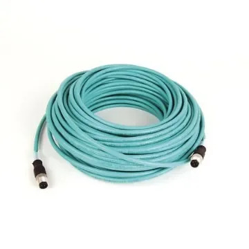 Allen Bradley, 3m Cat5e, Green M12 to M12, Foil and Braid, Terminated - 1585D-M4UBDM-3 product image
