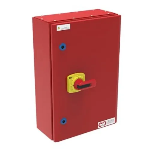 Craig & Derricott 6P Pole Isolator Switch - 125A Maximum Current - EDR01256EB product image