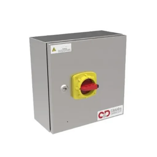 Craig & Derricott 3P Pole Isolator Switch - 100A Maximum Current - EDS01003N product image