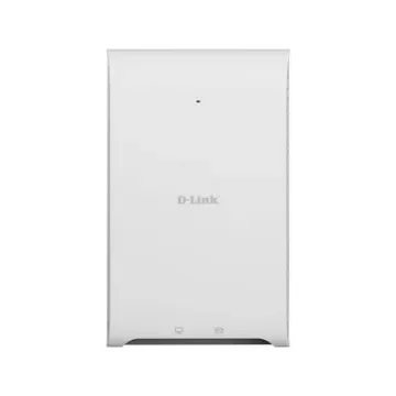 D-Link Wireless AC1200 Wave 2 In-Wall PoE Access Point 2 Port Wireless Access Point, 802.11ac, 10/100/1000Mbit/s - DAP-2622 product image