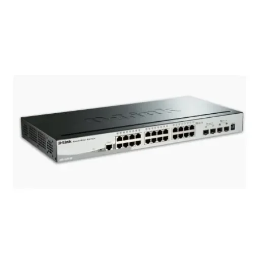D-Link 28-Port Layer 3 Stackable Smart Managed Switch with 10G Uplinks, Smart 28 Port Managed Switch - DGS-1520-28 product image