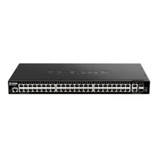 D-Link 52-Port Layer 3 Stackable Smart Managed Switch with 10G Uplinks, Smart 52 Port Managed Switch - DGS-1520-52 product image