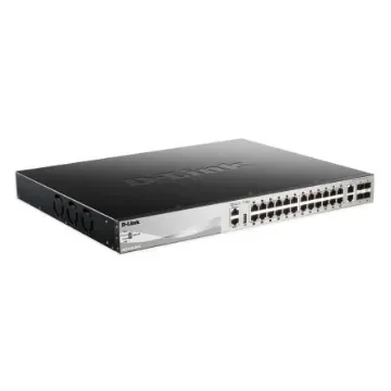 D-Link 54-Port Layer 3 Stackable Managed SFP Switch with 10G Uplinks, Managed 54 Port Managed Switch - DGS-3130-54S/SI product image