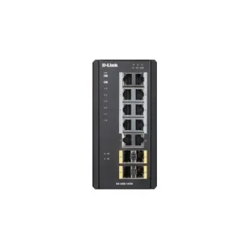 D-Link 14-Port Industrial Gigabit Managed PoE Switch, Managed 14 Port Managed Switch With PoE - DIS-300G-14PSW product image