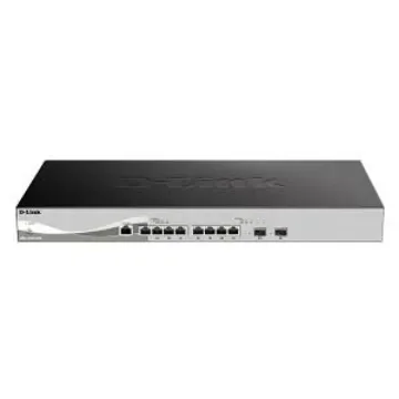D-Link 10-Port 10G Multi-Gigabit Smart Managed Switch, Smart 10 Port Managed Switch - DXS-1210-10TS product image