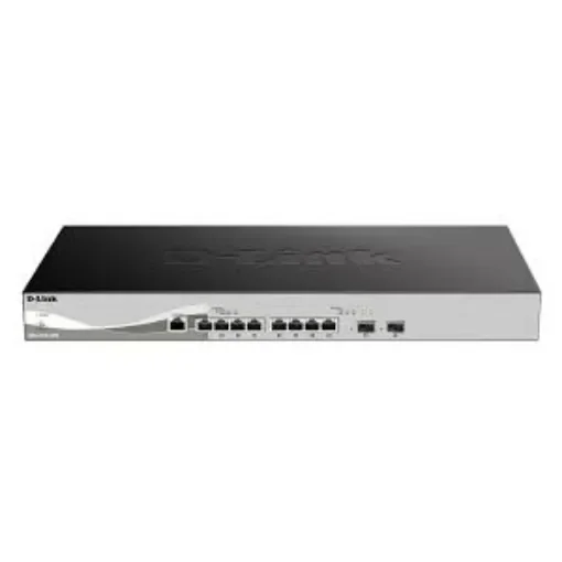 D-Link 10-Port 10G Multi-Gigabit Smart Managed Switch, Smart 10 Port Managed Switch - DXS-1210-10TS product image