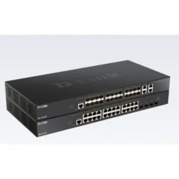 D-Link 28-Port 10G Smart Managed Switch, Smart 28 Port Smart Managed Switch - DXS-1210-28T product image