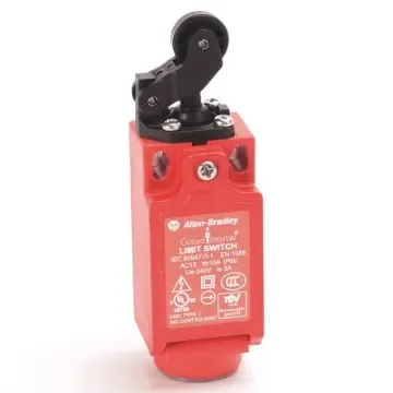 Allen Bradley Hinge Lever Safety Limit Switch, 1NC/1NO, IP66, Polybutylene Terephthalate (PBT) Housing, 600V ac Max, 6A - 440P-CHLS11B product image