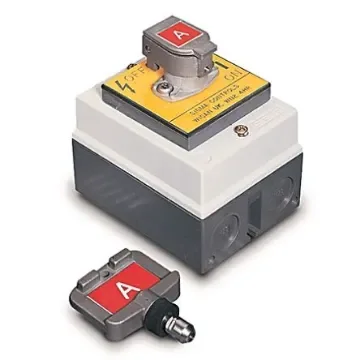 Allen Bradley 440T Interlock Switch, 2NC, 2NO, Trapped Key, Stainless Steel - 440T-MRKSE11AA product image