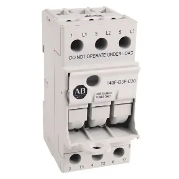 Allen Bradley 200kA Fuse Holder for 10 x 38mm Fuse, 600V - 140F-D3C-C30 product image