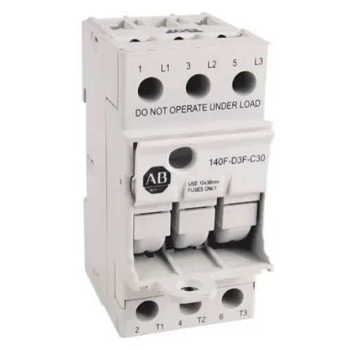 Allen Bradley 200kA Fuse Holder for 10 x 38mm Fuse, 600V - 140F-D3C-C30L product image