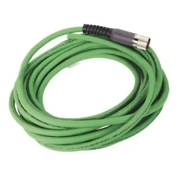 Allen Bradley, Power, 9m, Green Polyvinyl Chloride PVC Power Cable - 2090-CFBM7DF-CDAF09 product image
