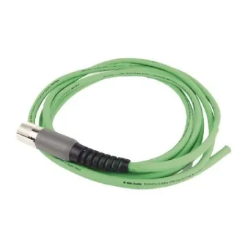 Allen Bradley, Power, 4m, Green Polyvinyl Chloride PVC Power Cable - 2090-CFBM7DF-CEAA04 product image