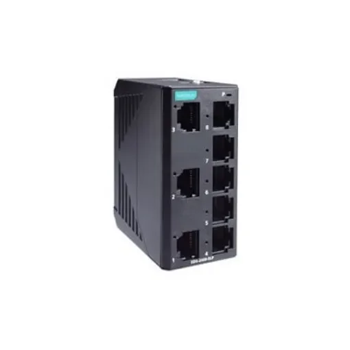 MOXA Unmanaged 8 Port Ethernet Switch - EDS-2008-ELP product image