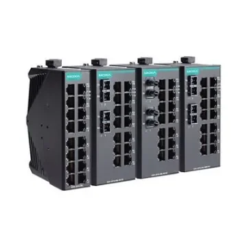 MOXA Unmanaged 3 Port Ethernet Switch - EDS-2016-ML-MM-SC product image