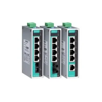 MOXA Unmanaged 4 Port Ethernet Switch - EDS-205A product image