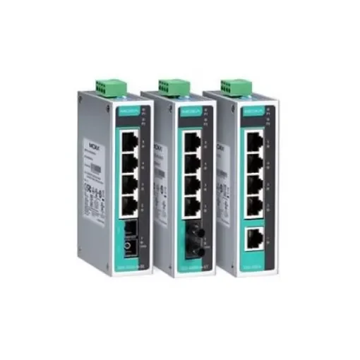 MOXA Unmanaged 5 Port Ethernet Switch - EDS-205A-T product image