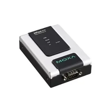 MOXA Serial Device Server, 1 Ethernet Port, 1 Serial Port, 921.6kbps Baud Rate - NPort 6150 product image