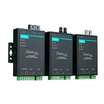 MOXA RS232, RS422, RS485 Ethernet Media Converter, Multi Mode, Half/Full Duplex 40km - TCF-142-M-SC product image