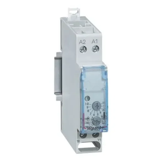 Legrand DIN Rail Mount Time Delay Relay, 250V, 0.1-360000s - 004741 product image