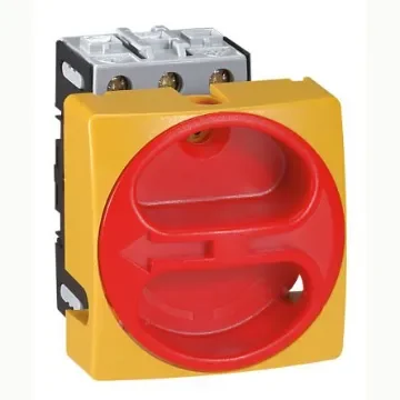 Legrand 3P Pole Fixed Switch Disconnector - 25A Maximum Current, 7.5kW Power Rating, IP65 - 022102 product image
