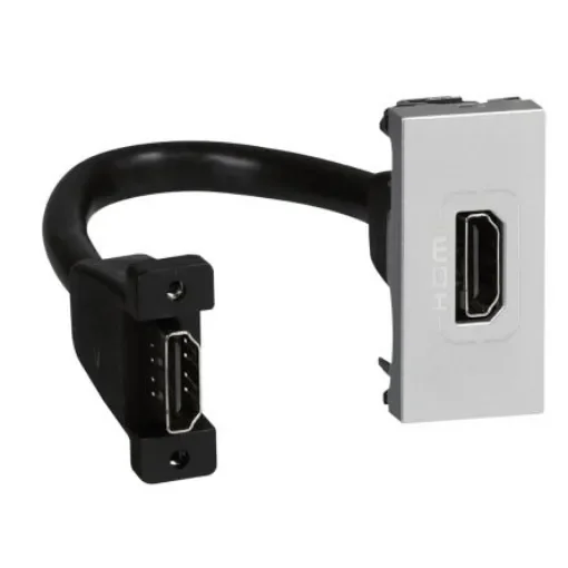 Legrand Standard 1 Way Female HDMI Faceplate - 079378 product image
