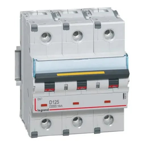 Legrand Circuit Breaker - 3 Pole, 125A Current Rating - 409508 product image