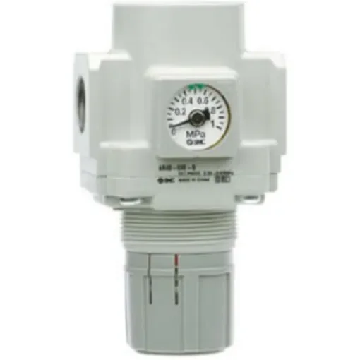 SMC G 3/4 Pneumatic Regulator - 0.5bar to 8.5bar, 10bar max. input - AR50-F06E-B product image