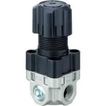 SMC G 1/4 Pneumatic Regulator - 0.5bar to 8.5bar, 20bar max. input - ARX20-F02P product image