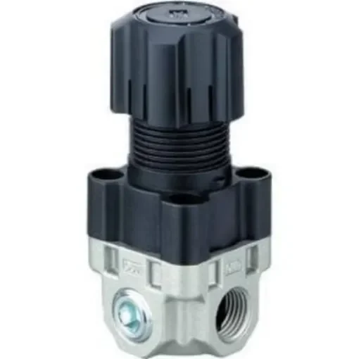 SMC G 1/4 Pneumatic Regulator - 0.5bar to 8.5bar, 20bar max. input - ARX20-F02P product image