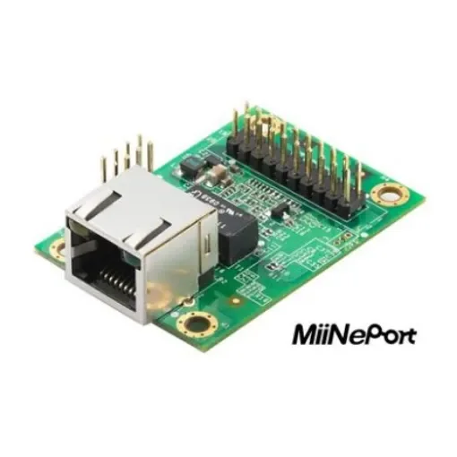 MOXA Device server, 1 Ethernet Port, 1 Serial Port, Ethernet Interface, 230.4kbps Baud Rate - MiiNePort E3-ST product image