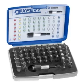 Expert by Facom Screwdriver Bit Set 25 Pieces, Hexagon, Phillips, Pozidriv, Resistorx, Slotted, Square, Torx - E131701 product image