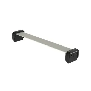 ERNI SMC Series Ribbon Cable Assembly, 200mm Length, AU IDC to AUI IDC - 168314 / 168314-E product image