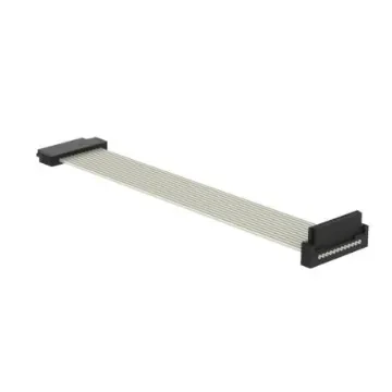 ERNI 12 Series Ribbon Cable Assembly, 200mm Length, SFX IDC to AFU IDC - 839178 / 839178-E product image