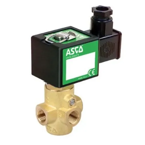 EMERSON – ASCO Solenoid Valve SCE370A017.230/50, 2 port(s) , 230 V, 1/4in product image