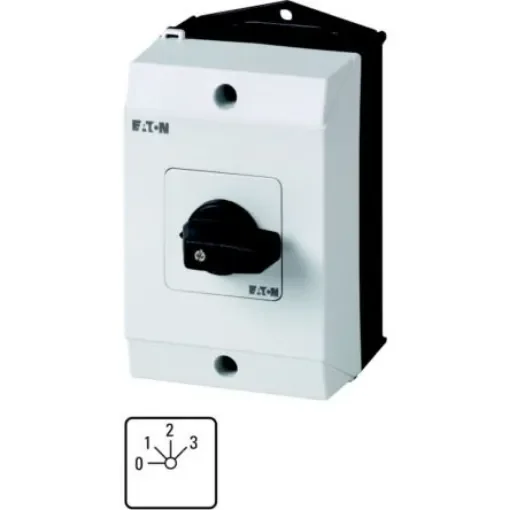 Eaton, 1P 4 Position 45° Rotary Cam Switch, 690V ac, 20A, Toggle Actuator - 222611 T0-2-171/I1 product image
