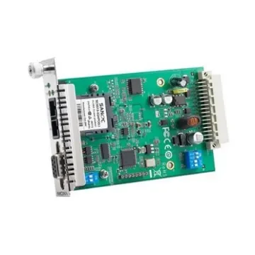 MOXA RS232, RS422, RS485 Media Converter, Multi Mode, 100Mbit/s 5km - TCF-142-M-ST-RM product image