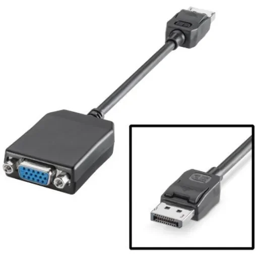 Siemens Male DisplayPort to Female VGA Display Port Adapter, 178mm - 6ES76483AG000XA0 product image